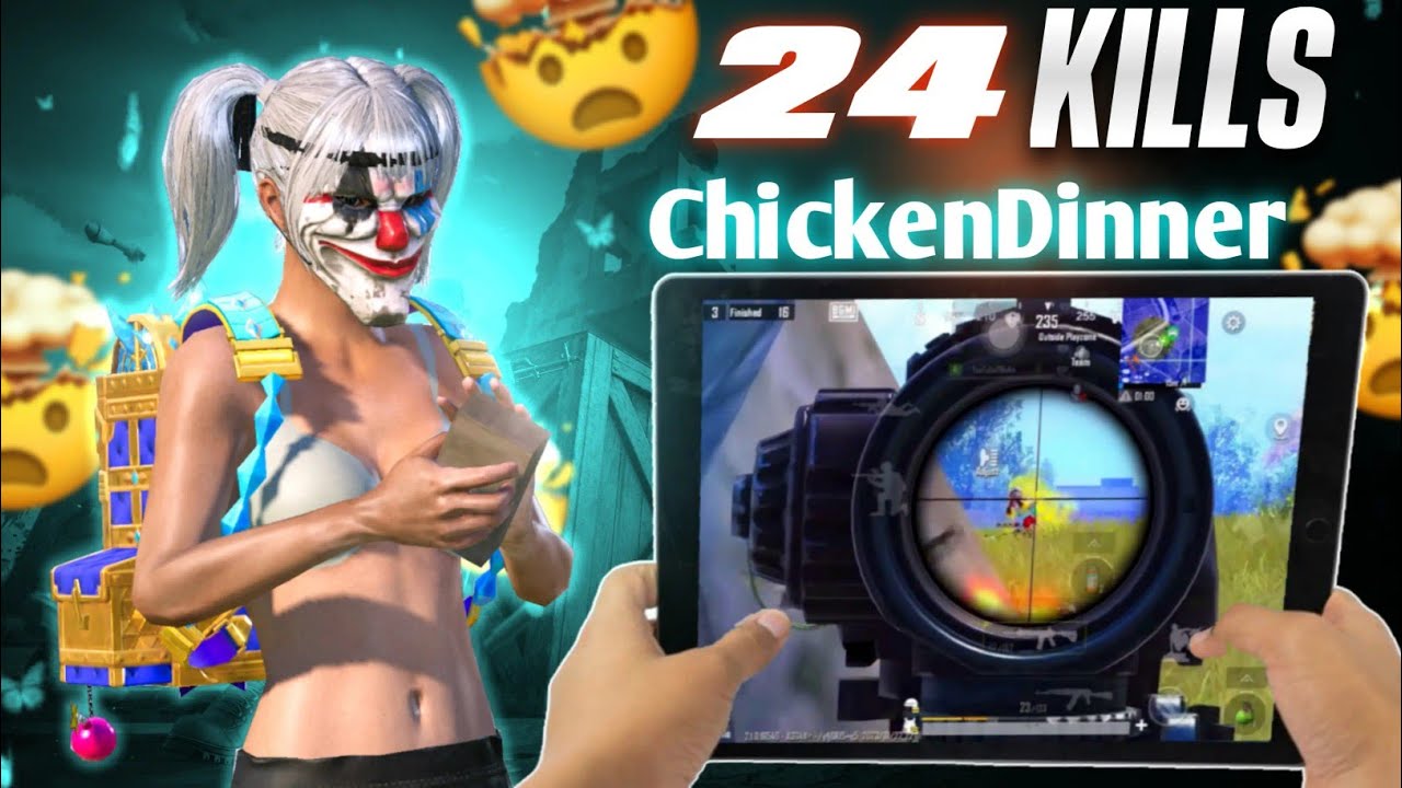 24 KILLS CHICKENDINNER BGMI AKGaming-G1T is live!