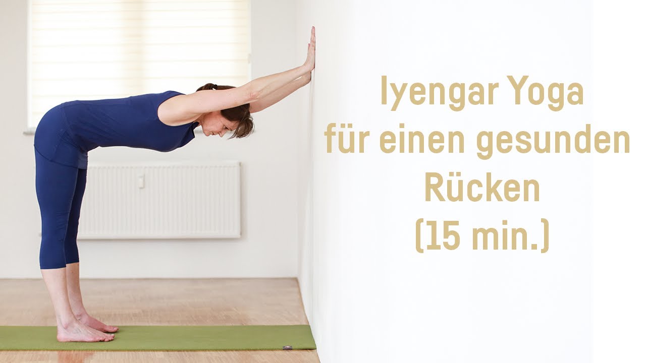 Yoga Zentrum Essen - Iyengar Yoga für einen gesunden Rücken (15 min.)