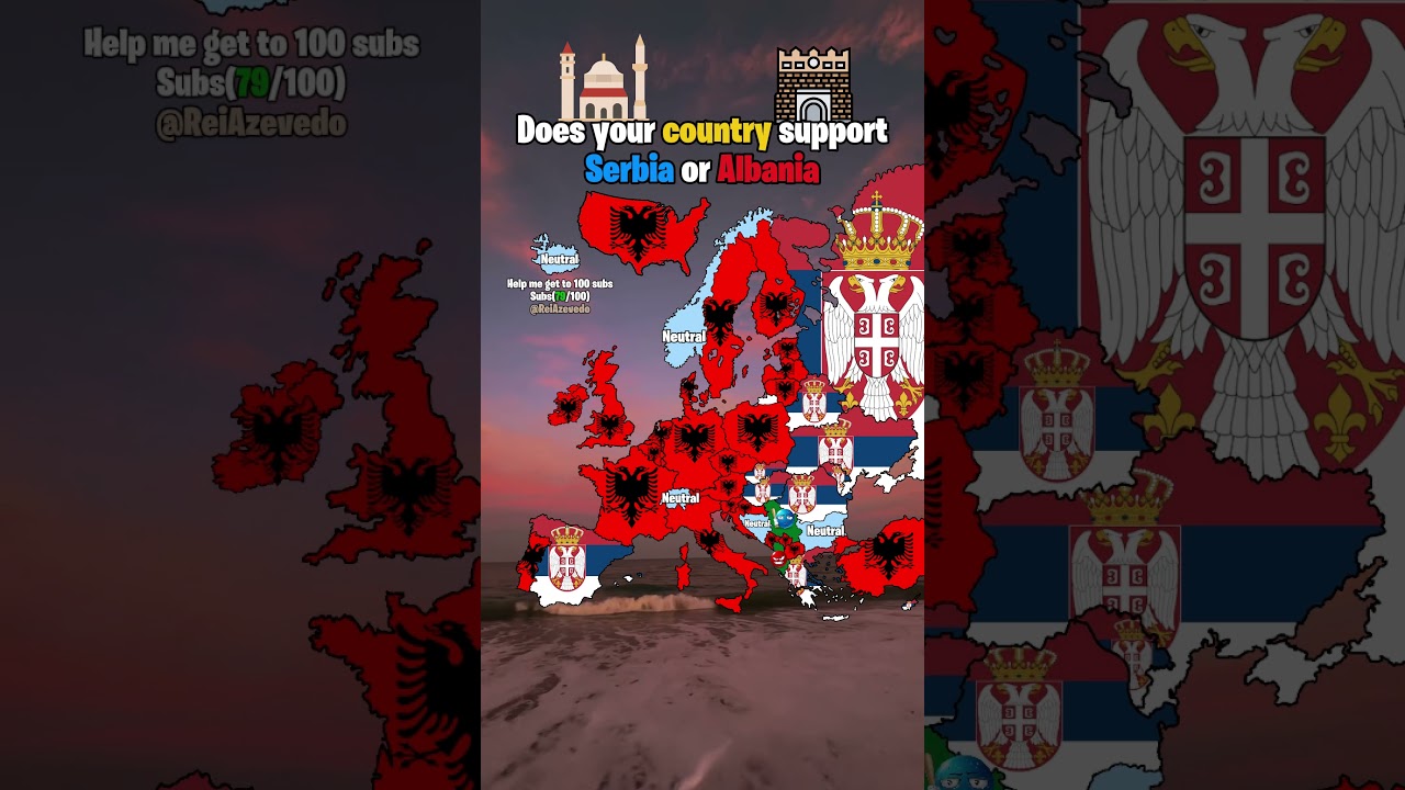 Does your country support Serbia or Albania 