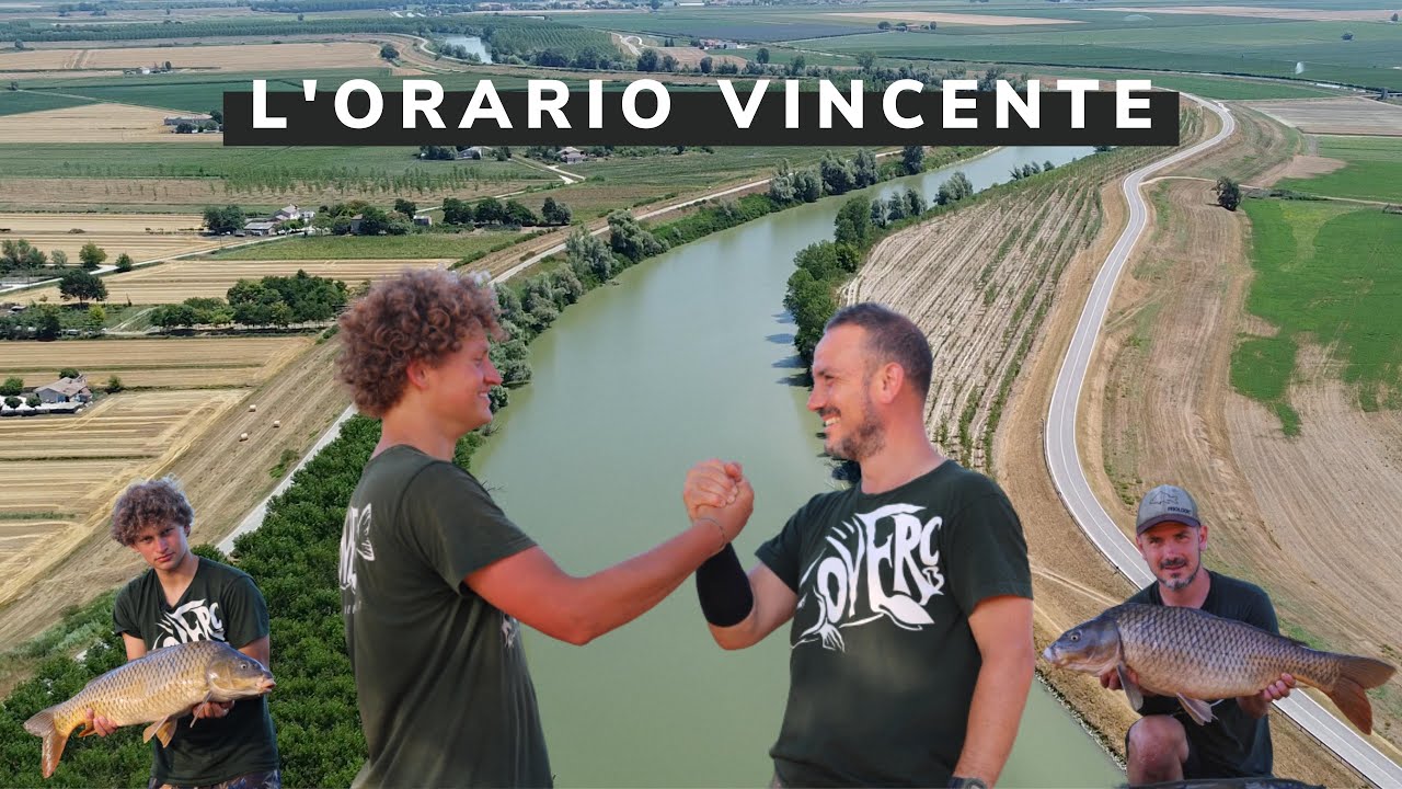 ORARIO VINCENTE | Carpfishing nel fiume PO