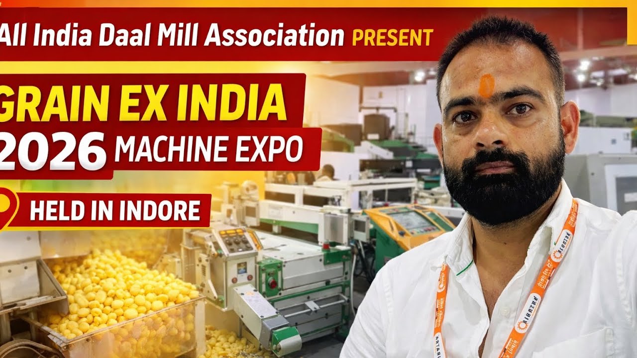All India Daal mill association presented GrainEx India machine Expo