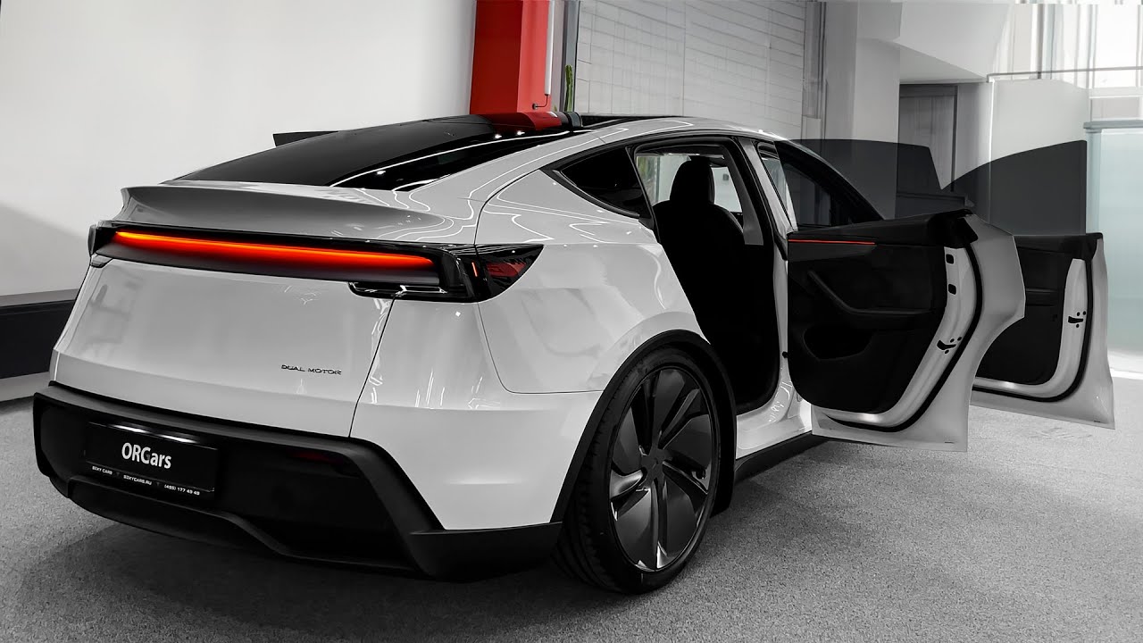 2025 Tesla Model Y AWD Long Range - Interior and Exterior