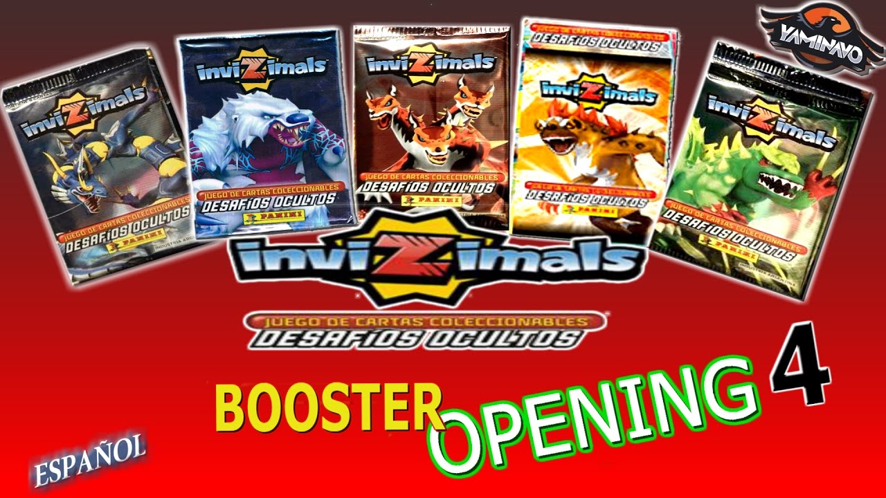 INVIZIMALS DESAFIOS  OCULTOS BOOSTER OPENING 4