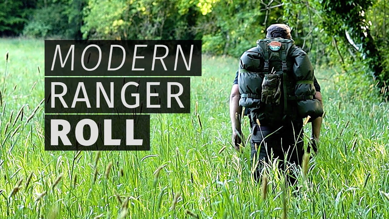 Modern Ranger Roll / Solo Overnighter with high-tech camping gear / Hot meal w/o fire / Lost Place