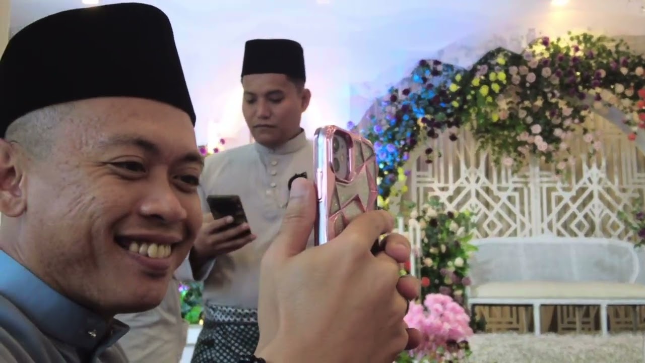 Majlis pernikahan Rizuan dan alysa