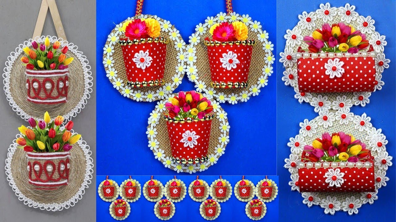 3 Beautiful Home Decoration Ideas at Home | Best out of Waste | Home Decor DIY | Handmade Craft 