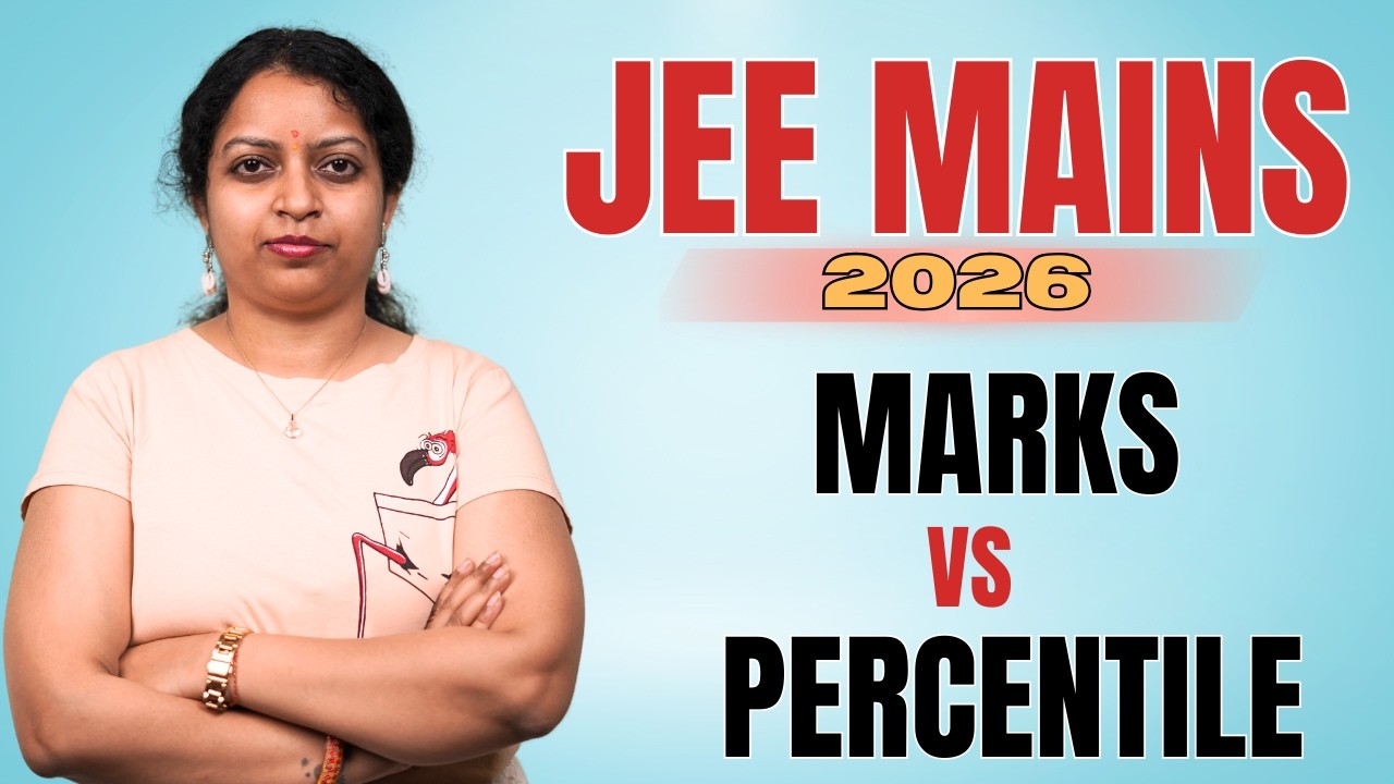 JEE Mains 2026 Marks Vs Percentile