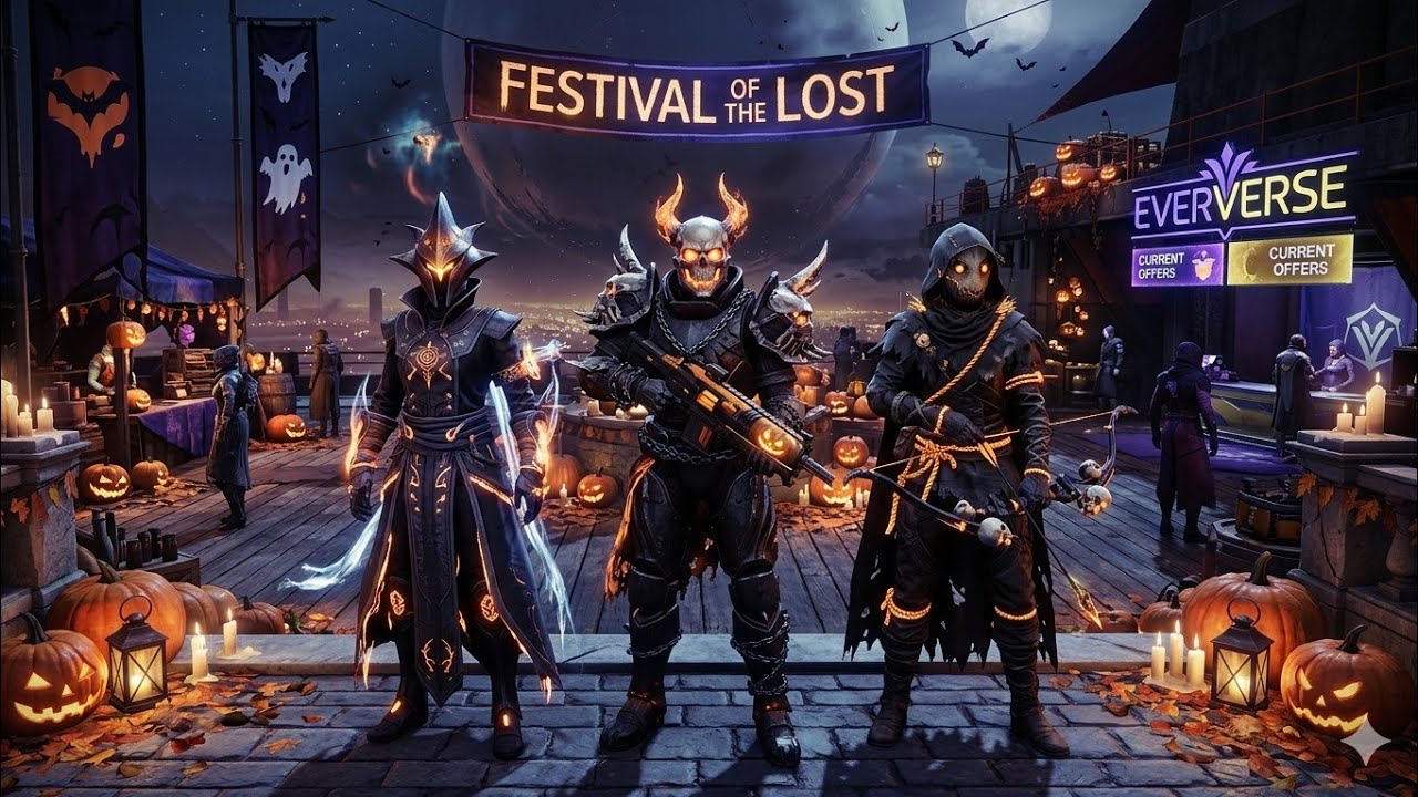 DESTINY 2 GAMEPLAY HALLOWEEN COMPRANDO ( DISEÑOS UNIVERSALES LAS 3 CLASES )