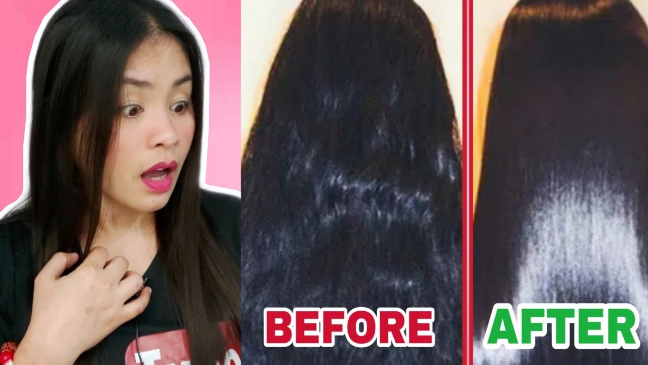 STRAIGHT HAIR ISANG GAMIT LANG? TOTOO KAYA?