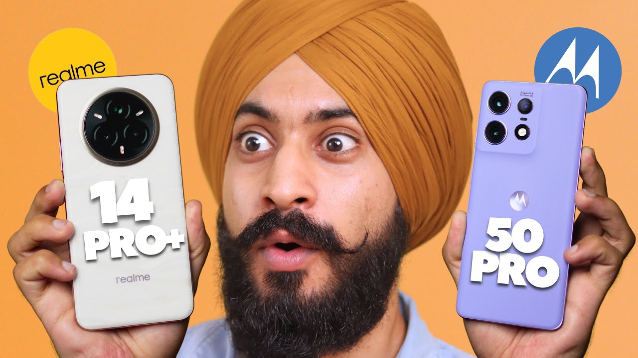 Best Camera Phone Under ₹30,000 | Realme 14 Pro Plus vs Moto Edge 50 Pro |
