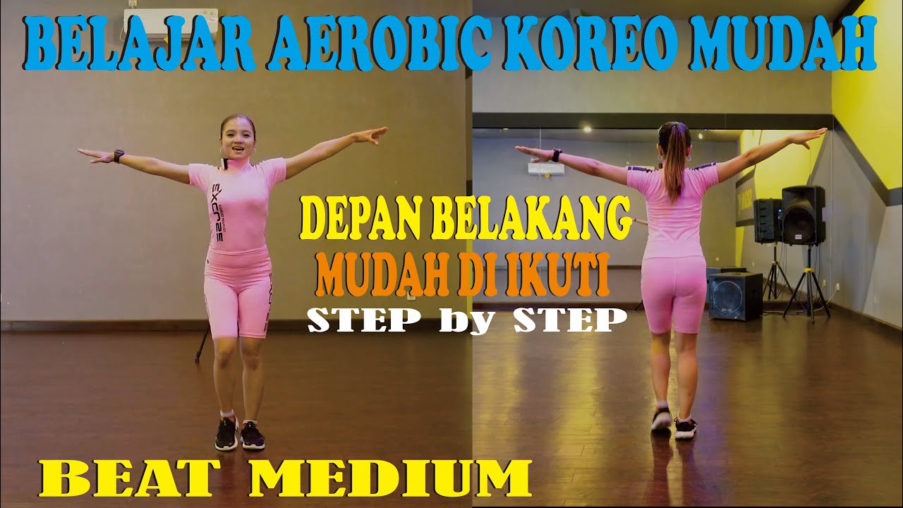 GERAKAN AEROBIK PEMULA | SENAM FESYA SAHARA