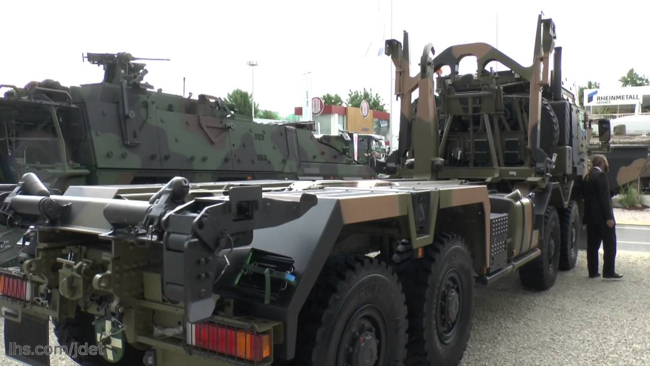 Eurosatory 2016: IHS Jane’s talks to Rheinmetall MAN Military vehicles on their HX range of trucks