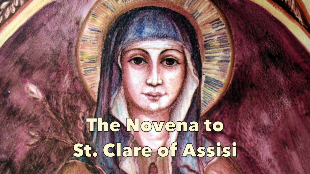 Novena to St  Clare of Assisi DAY 7