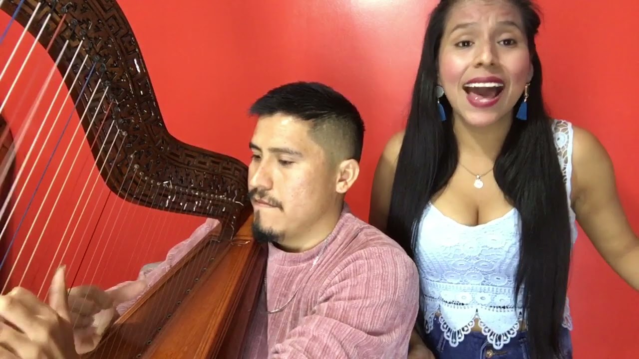 Angel Damazo cover HUILVER PRE ARPISTA PROFESIONAL Cel: 970475210