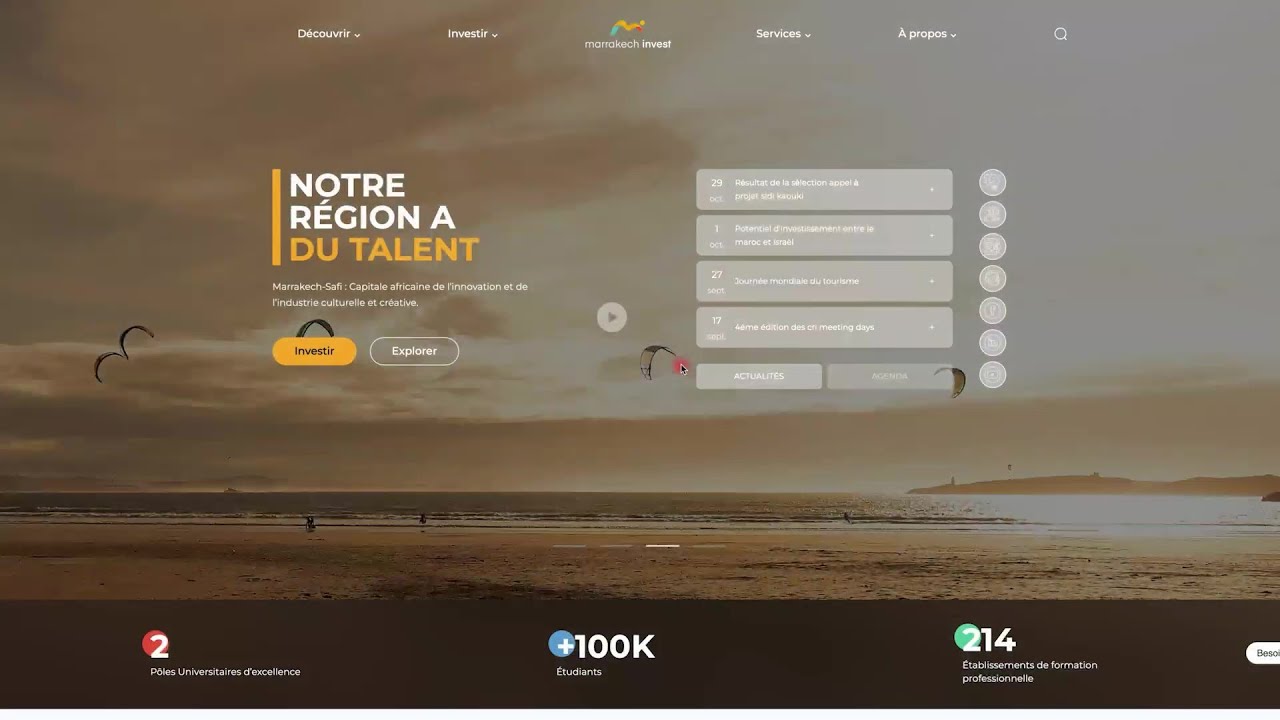Marrakech Invest : une plateforme web collaborative
