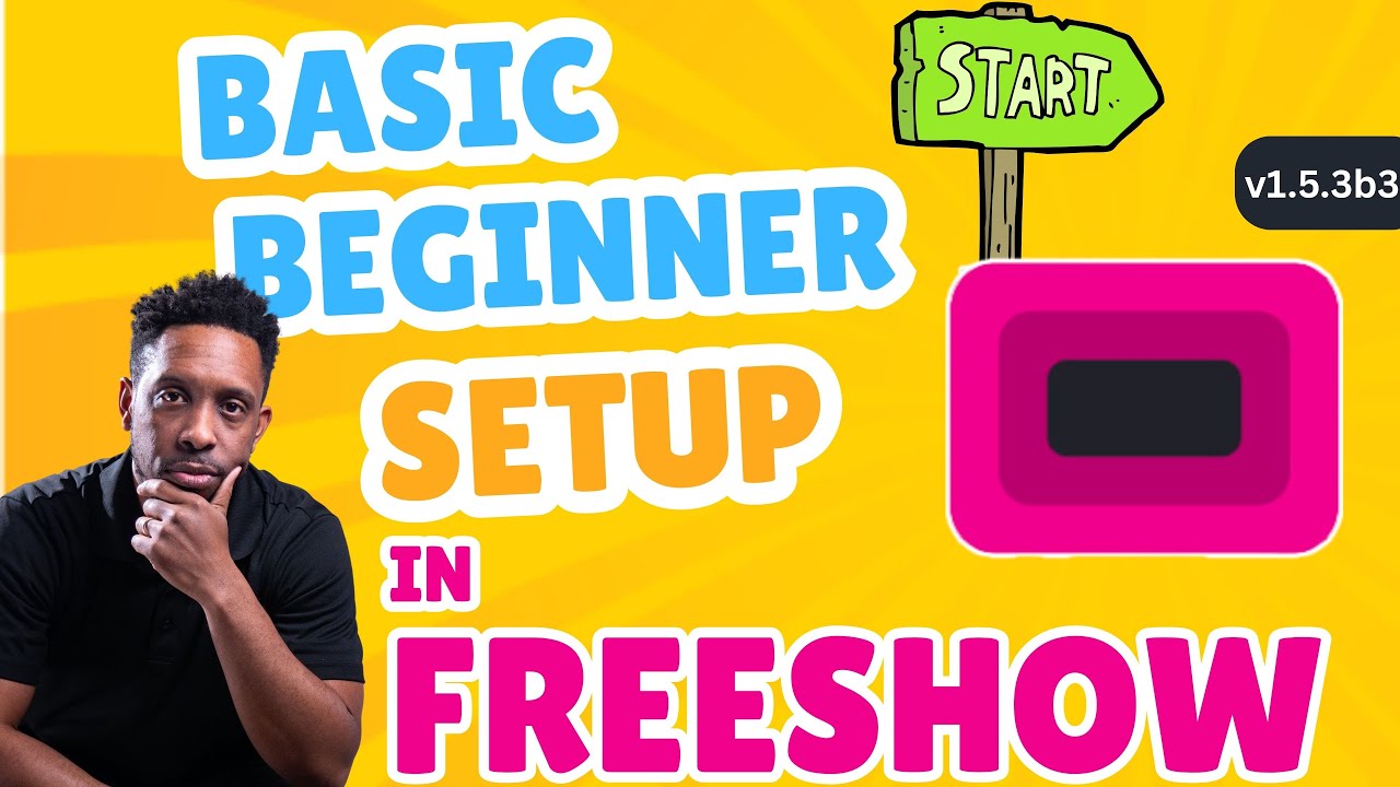 Basic FreeShow Setup for Beginners 
