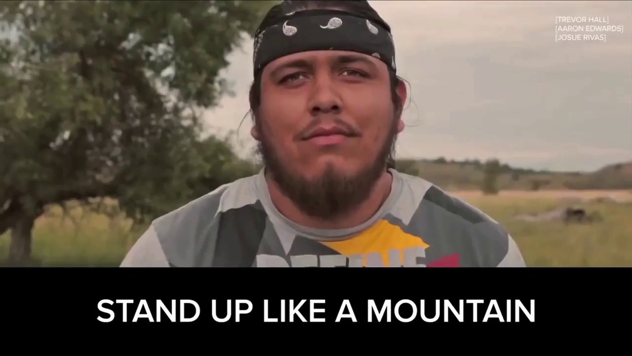 STANDING ROCK by TREVOR HALL [trillion remix & rap & video re edit] featuring Atsa E'sha Hoferer