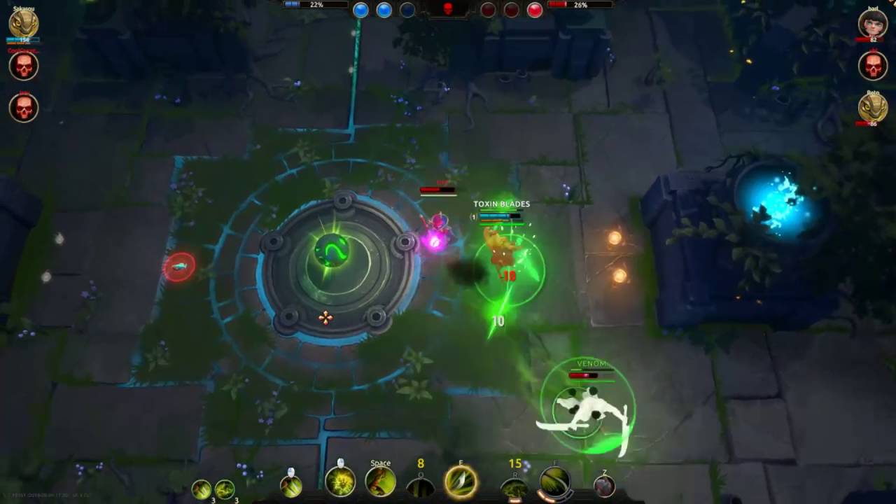 [Battlerite] Croak Play (3vs1)