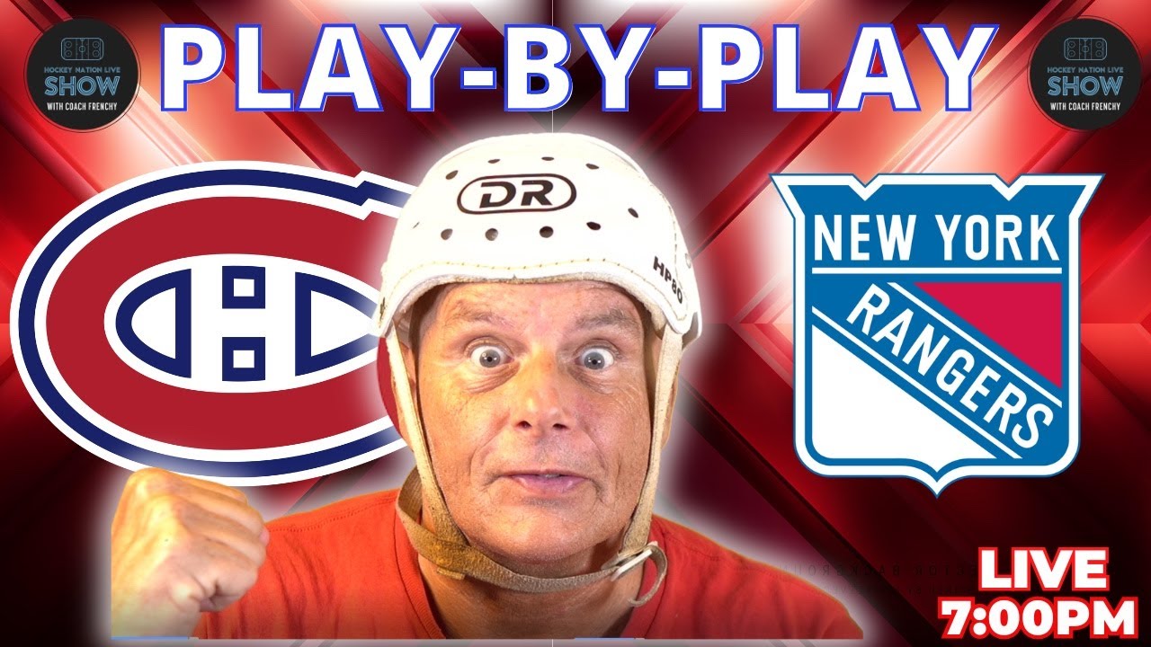 🔴 LIVE 🏒 Montreal Canadiens vs New York Rangers | Atlantic Division BATTLE