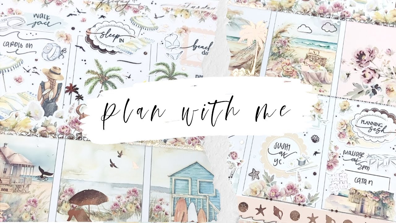 Plan with Me | Two Lil' Bees | Summer Memories