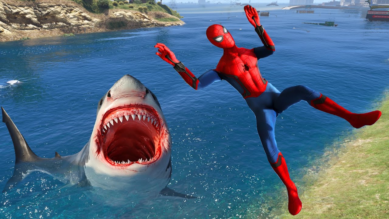 GTA 5 Funny Spiderman ragdolls vol.1 (Euphoria physics)