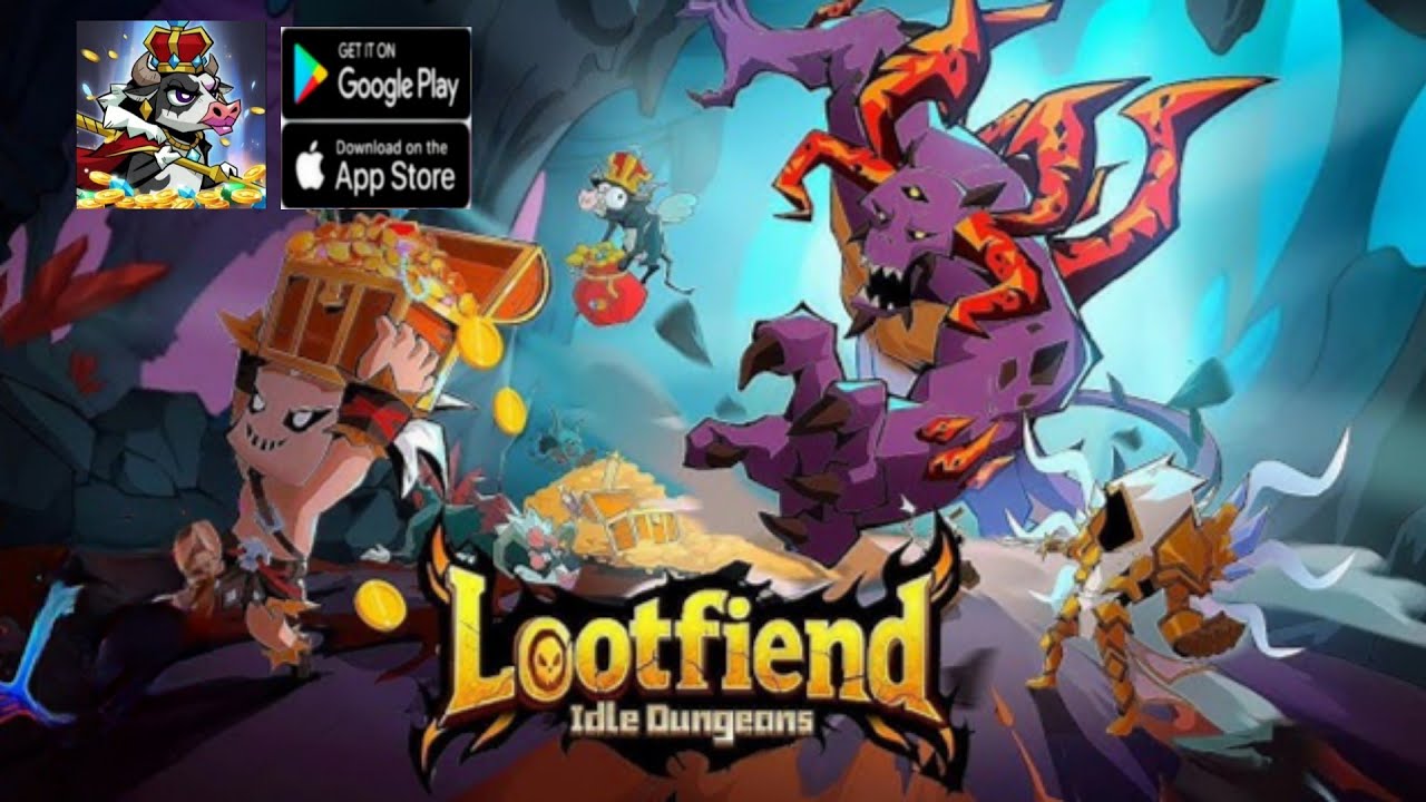 Lootfiend: Idle Dungeons Gameplay - RPG Game Android