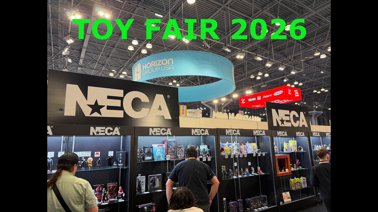 Toy Fair 2026 NECA Booth