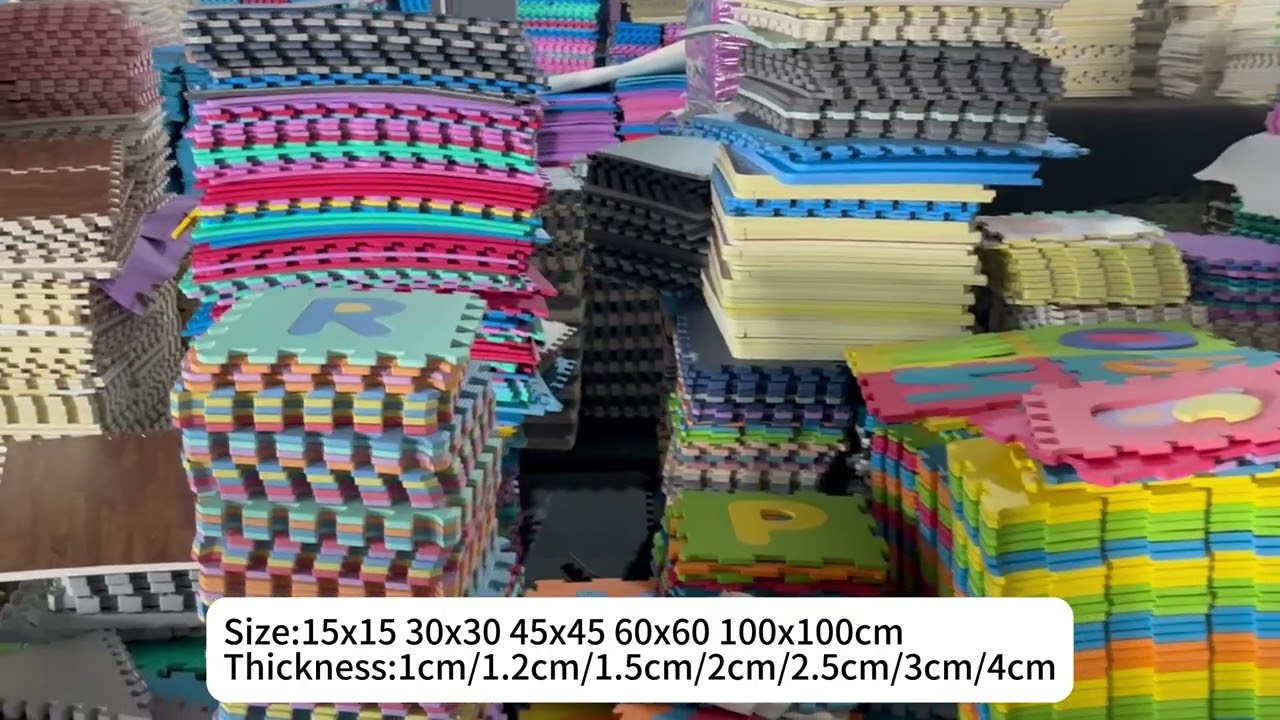🎨 Colorful EVA Puzzle Mats in Bulk | Factory Direct Supply | HONLOY EVA Floor Mat Manufacturer
