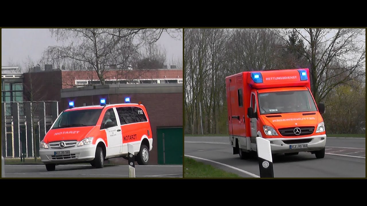 (Nur Pressluft) 2X Rettungswagen und 2X Notartzt Geldern