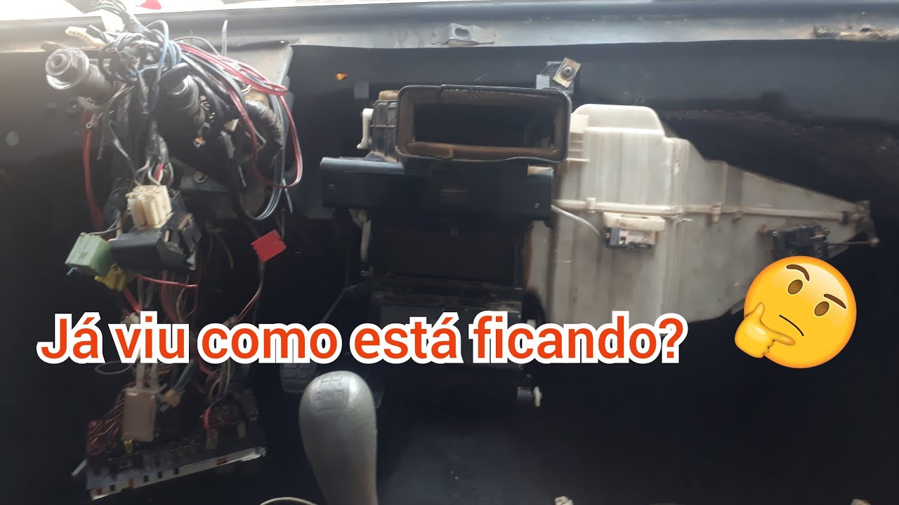 Instalação do Ar condicionado em Parati Quadrada .Parte 2