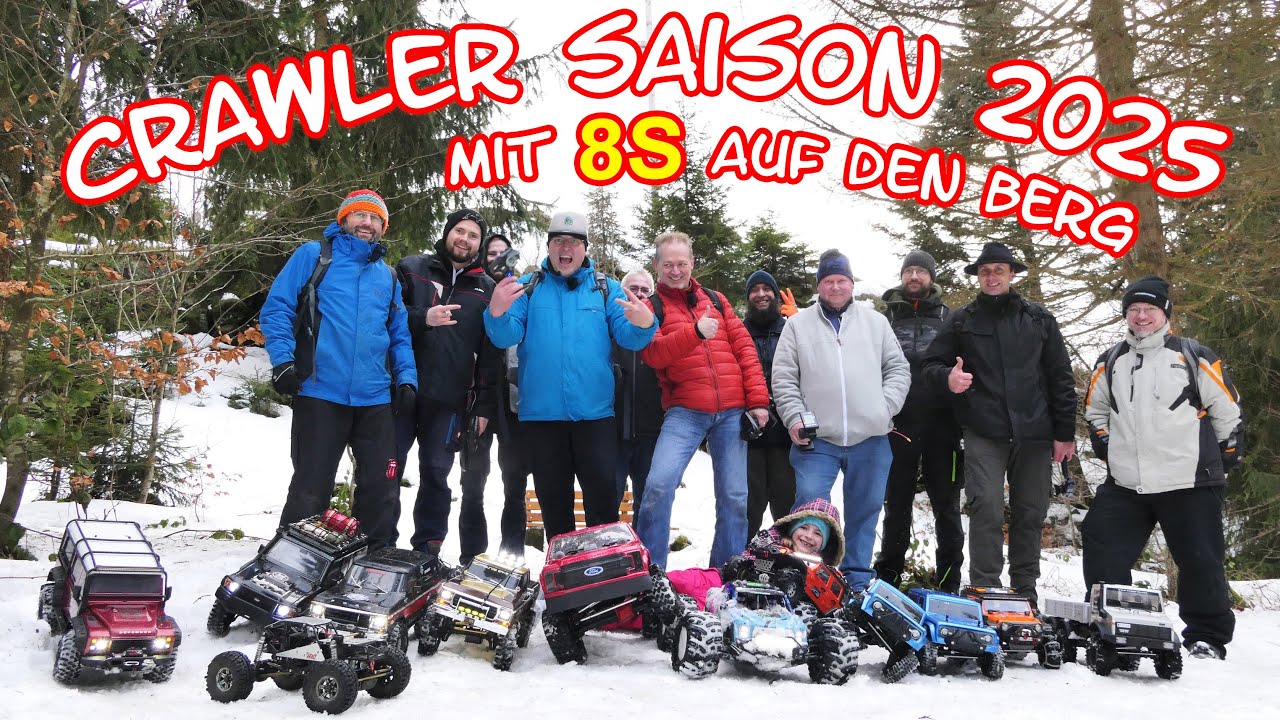 Crawler Auftakt 2025. Mit einem Basher auf den Gipfel des Mühlriegel?