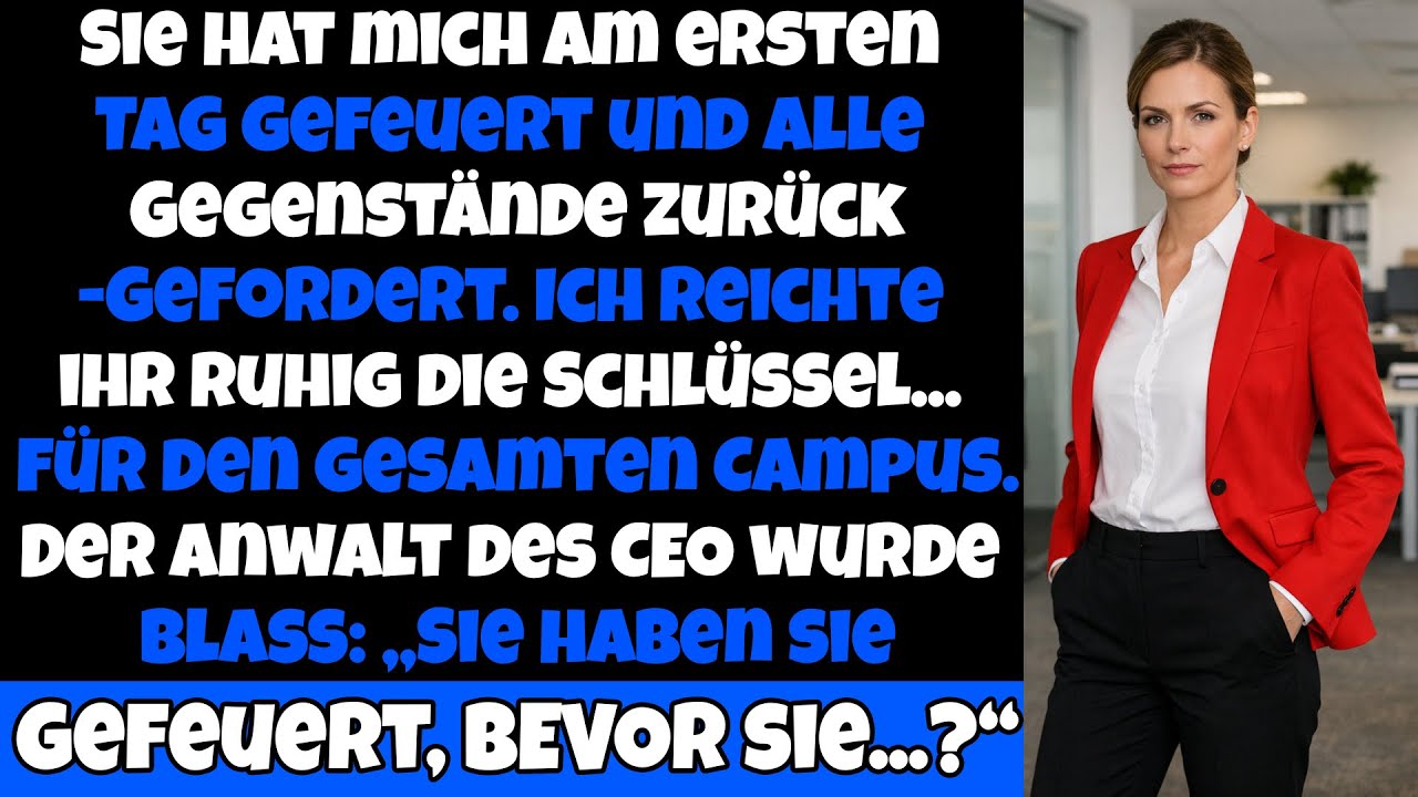 Sie feuert sie – und merkt zu spät, wem der ganze Campus wirklich gehört...