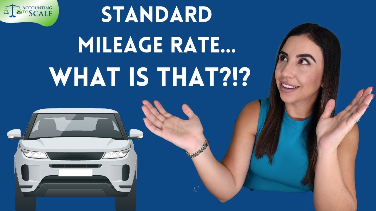 Standard Mileage Rate Tax Deduction Explained! Save money on Taxes!