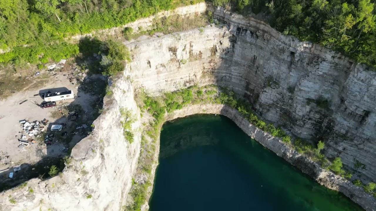 I thought someone was living on the quarry in Alton, Illinois