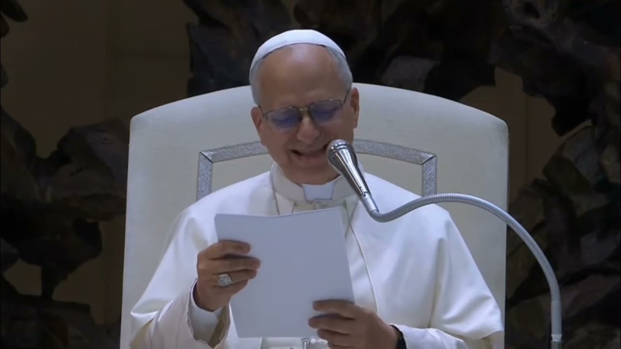 SENTIAMO COS'HA DETTO OGGI PAPA LEONE XIV 30/10/25 GIUBILEO DEL MONDO EDUCATIVO COMPLETO