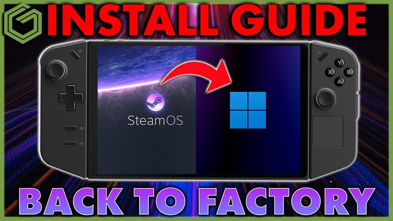 Lenovo Legion Go | How to Factory Reimage SSD!!