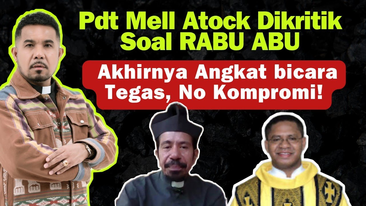 Pdt Mell Atock DIKR1TIK Soal Rabu Abu, akhirnya Angkat Bicara TEG4S, No Kompromi!