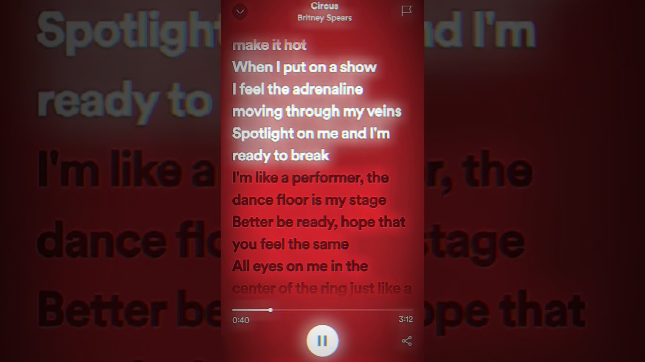 Circus - Britney Spears 