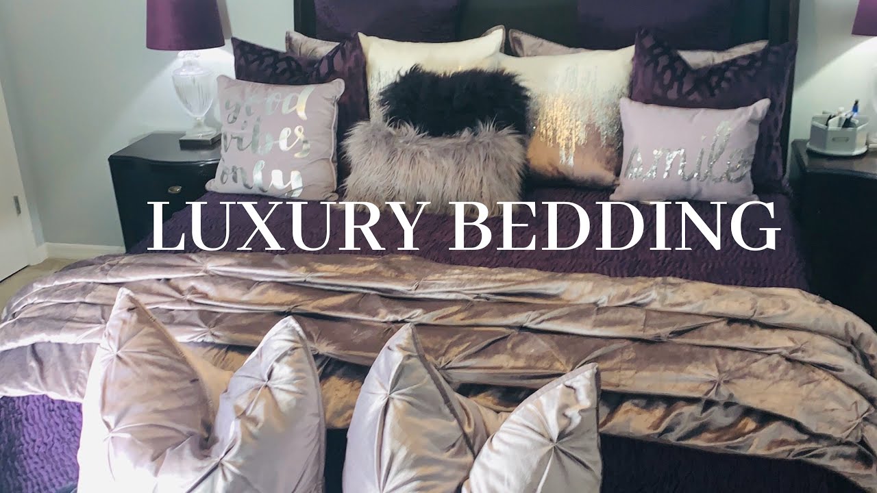 💜 LUXURY BEDDING TECHNIQUES 💜 TRIPLE FOLD TECHNIQUE!!!