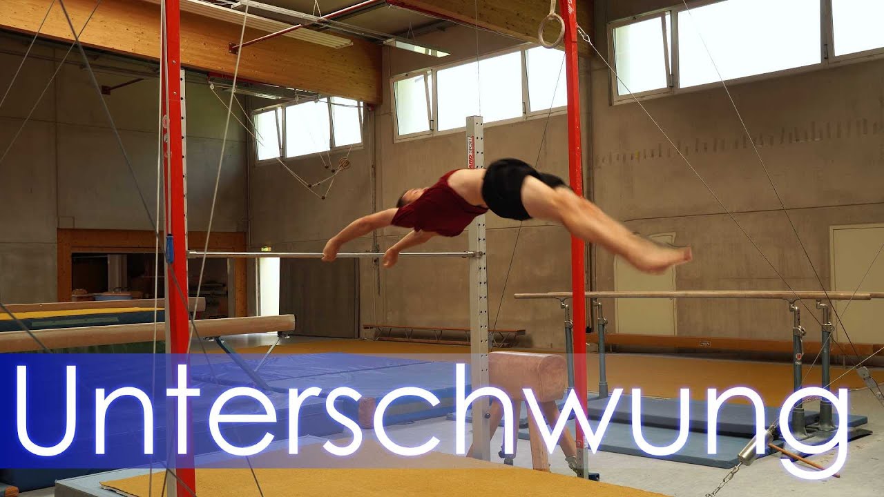 Unterschwung lernen - Felgunterschwung Tutorial - Reck Übungen für Anfänger