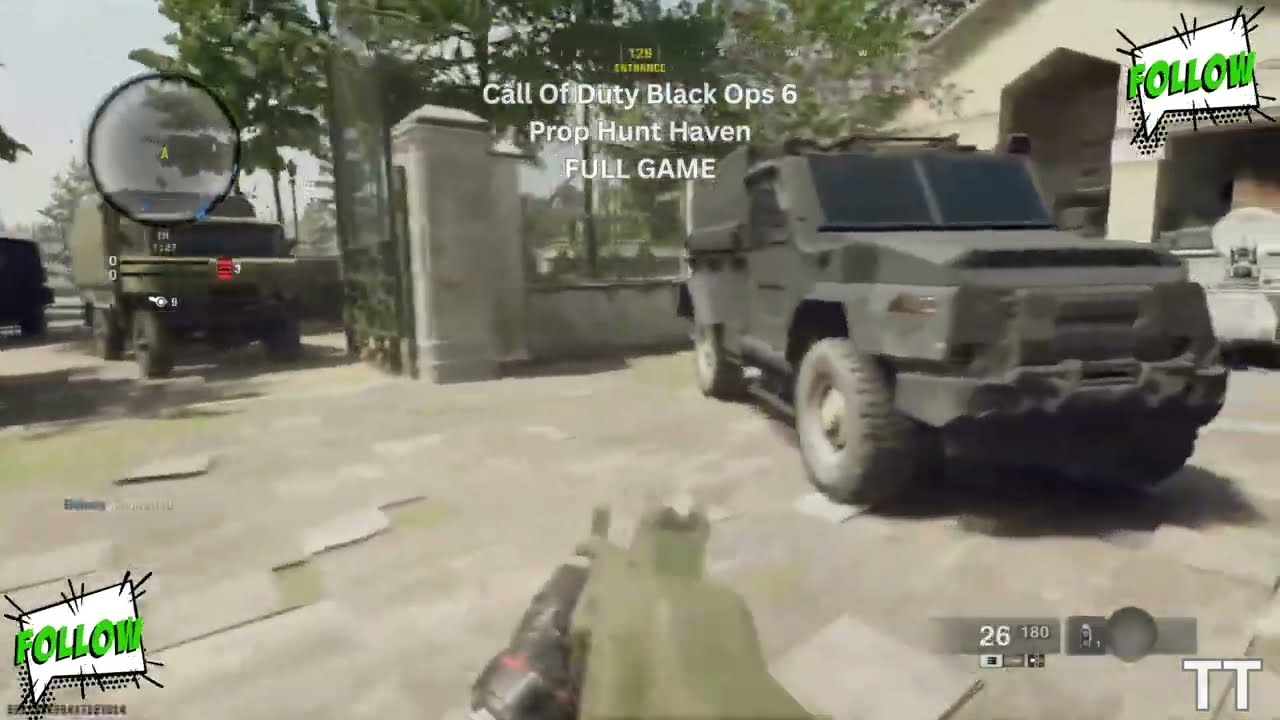 Call Of Duty Black Ops 6 Prop Hunt Haven FULL GAME [Tina Tormented] COD BO6 Gameplay