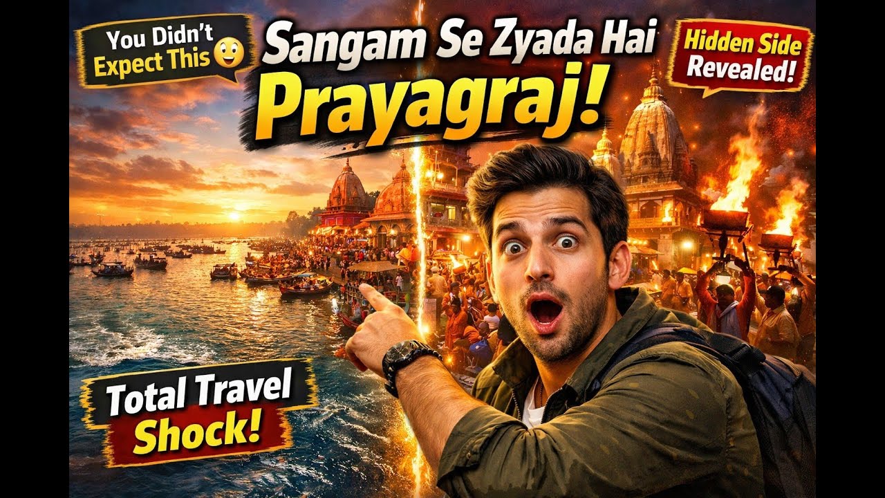 🚩 Sangam se Zyada Hai Prayagraj! Full Travel Surprise 😍