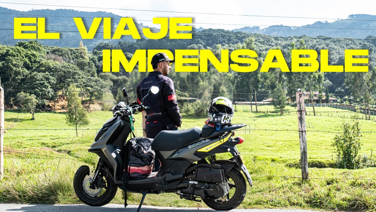 ¿Viajar en una Scooter?  Lo intente y esto paso - AKT Dinamyc Pro 125