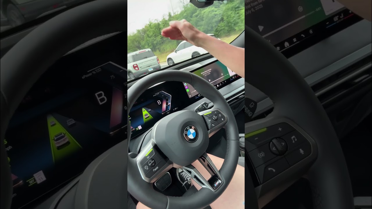 2026 BMW iX assisted driving ￼