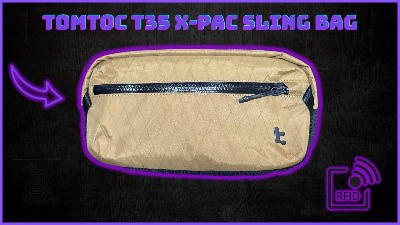 Сумка-слинг Tomtoc T35 X-Pac — лучше, чем T21?