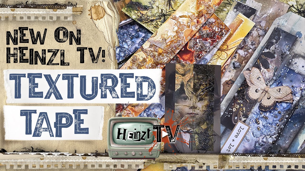 НОВИНКА НА HEINZL TV: ТЕКСТУРИРОВАННАЯ ЛЕНТА! НЕАККУРАТНАЯ. УНИКАЛЬНАЯ. ВАША. Уникальные текстуры...