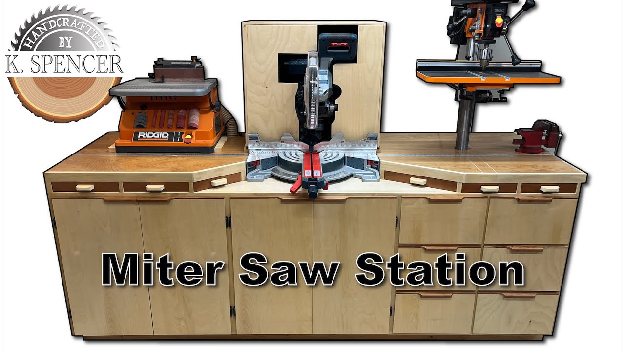 Miter Saw Station Build (for Bosch GCM12SD)