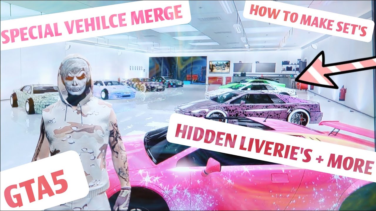 ⭐How To Make Set's In GTA and what are they 🤔#GTA5 ONLINE #GTA5 #MERGE #HIDDEN LIVERIES