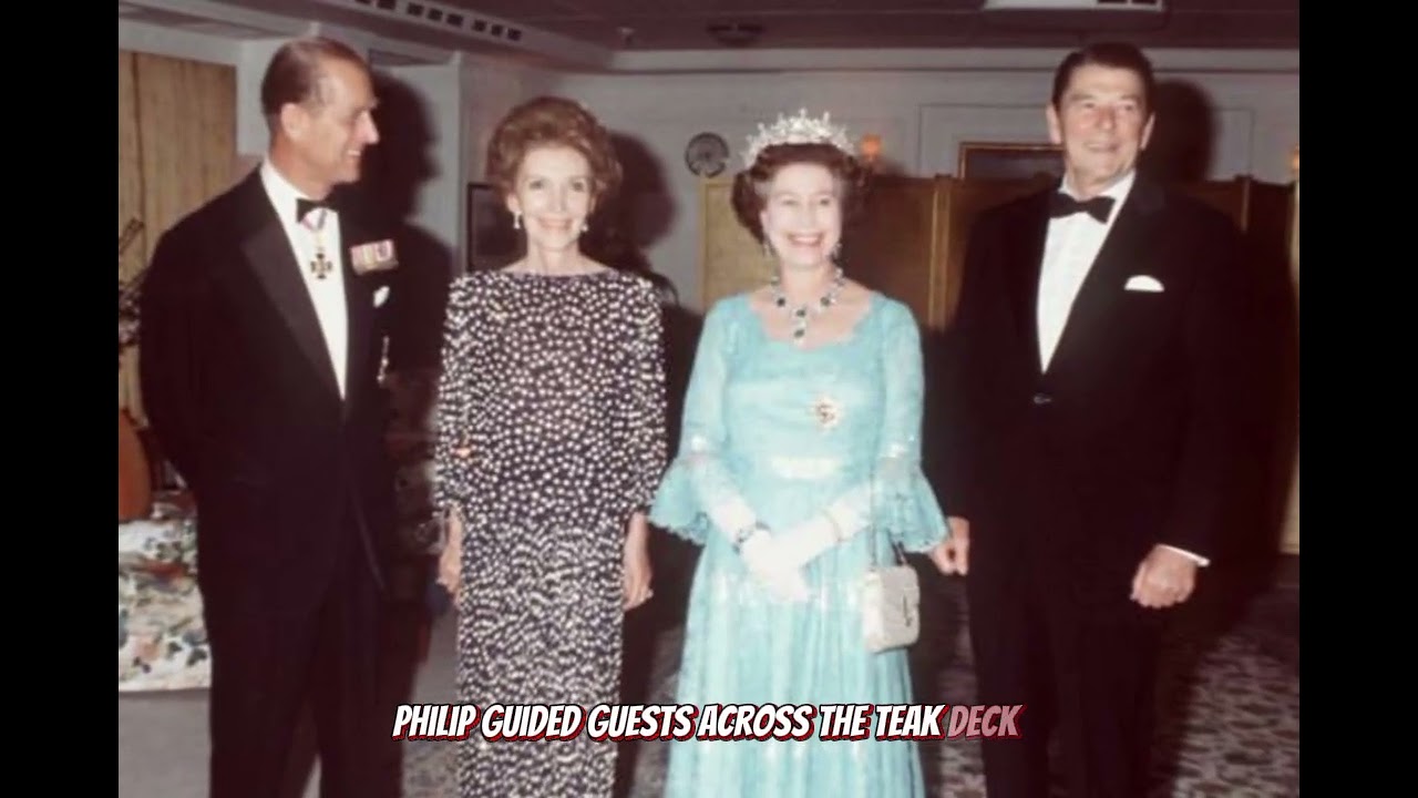 Royal Diplomacy Afloat 🇬🇧🇺🇸 | Reagan Anniversary Dinner on Britannia