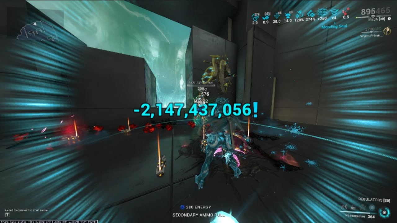 Regulators -2,147,437,056! without enervate bug
